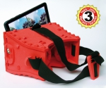 Stooksy® VR-Spektiv Tab7 for Tablet Computers with display sizes of about 7 inches, Red (3 Years Warranty)